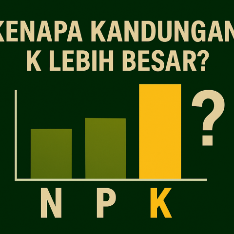 Kenapa Kandungan K pada Pupuk NPK Agrosawit Lebih Besar ?